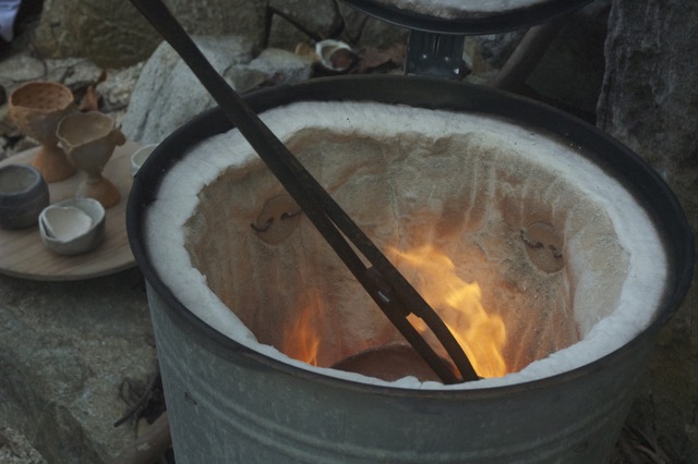 The mesmerizing flames!