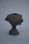 Sponge form made and fired on the beach!